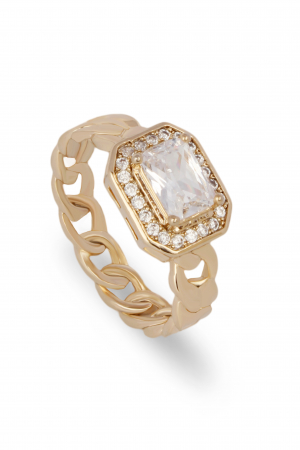 INELE - Inel Queen - bijuterii elegante placate cu aur, transport gratuit