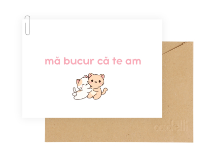 MESAJE PERSONALIZATE - Mă Bucur Că Te Am