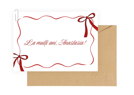 MESAJE PERSONALIZATE - La Mulți Ani!