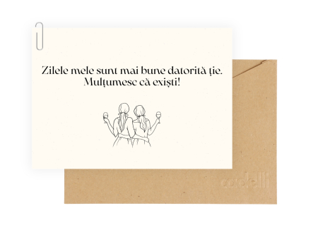 MESAJE PERSONALIZATE - Mulțumesc că Exiști!