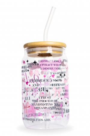 Pahar din sticlă Daily Reminders [1]