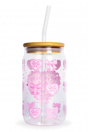 Pahar din sticlă Girl Mom Era [1]