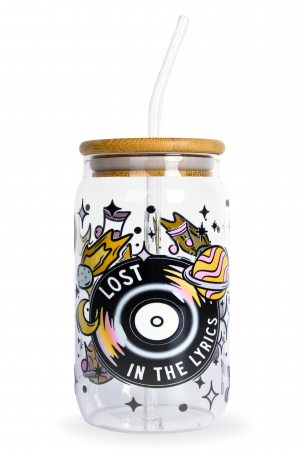 PAHARE PERSONALIZATE - Pahar din sticlă Lost In The Lyrics