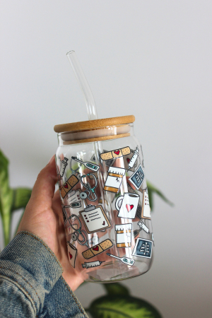 Pahar din sticlă Med Passion [2]