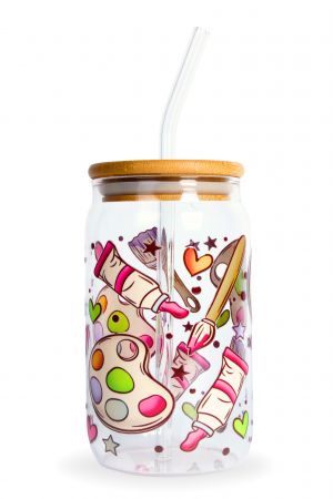 Pahar din sticlă Painter’s Paradise [1]