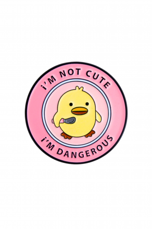 PINURI - Pin Metalic Not Cute Duck