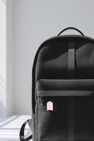 Pin Metalic To Travel Is To Live [2]