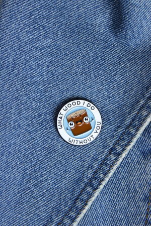 Pin Metalic What Wood I Do Without You [1]