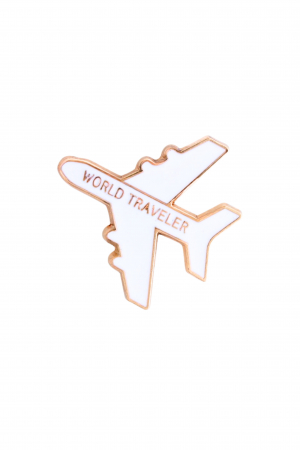 PINURI - Pin Metalic World Traveler