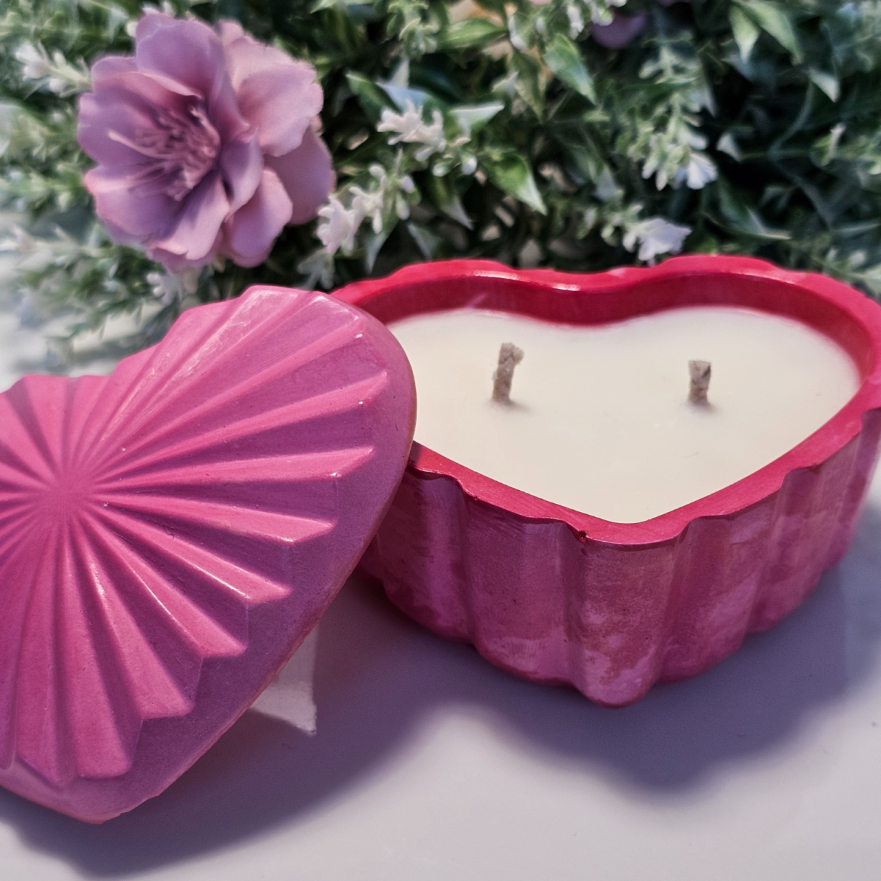 LUMANARE INIMĂ PARFUMATĂ ZAMBILĂ 75 GR [2]