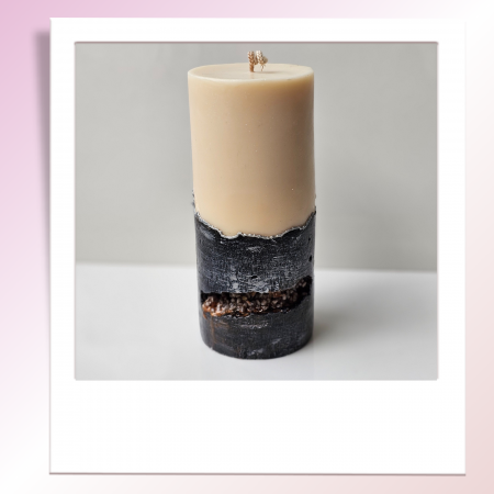 Lumanari Exclusiviste - Lumanare decorativa pe structura de beton