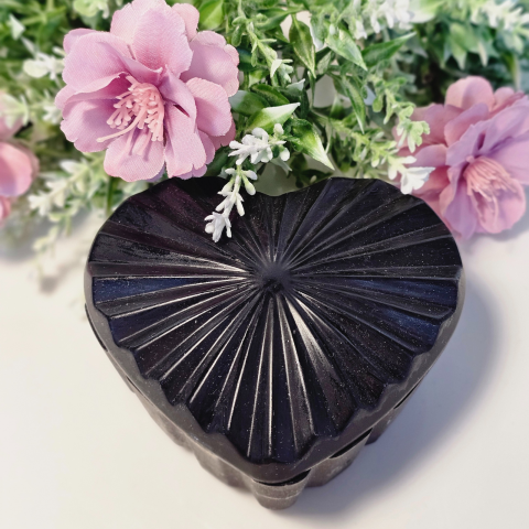 Lumânare Parfumată FRENCH VANILLA Recipient CERAMIC INIMĂ  75 GR [1]