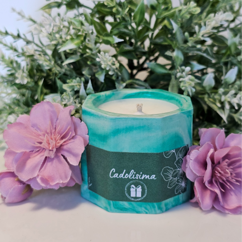 Lumânare Parfumată Hexagonală: Relaxare și Revitalizare cu Aroma Citricelor  45gr [5]