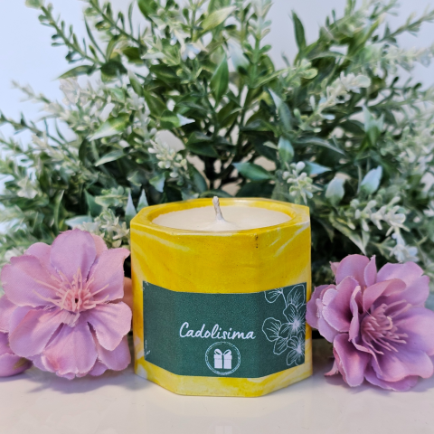 Lumânare Parfumată Hexagonală: Relaxare și Revitalizare cu Aroma Citricelor  45gr [6]