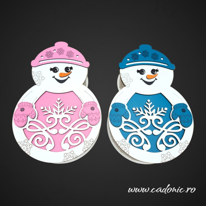 Cutie în formă de Om de Zăpadă [11]
