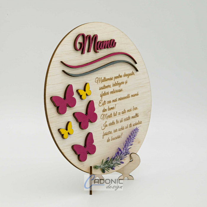 Decorațiune cu fluturași cadou pentru mama [2]