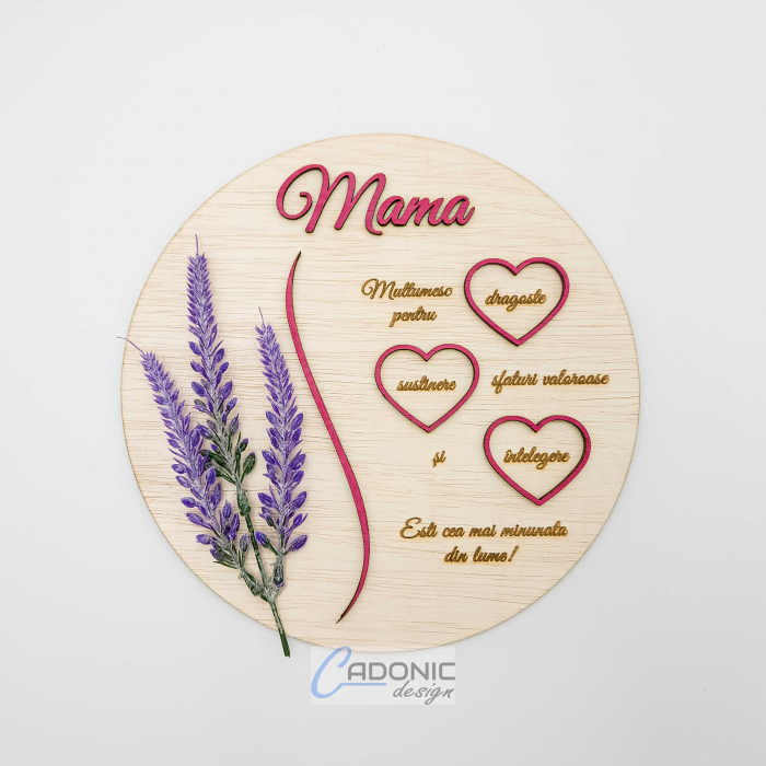 Decorațiune cu inimioare cadou pentru mama [4]