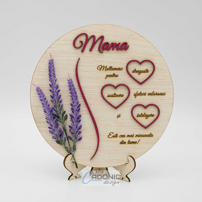 Decorațiune cu inimioare cadou pentru mama [1]