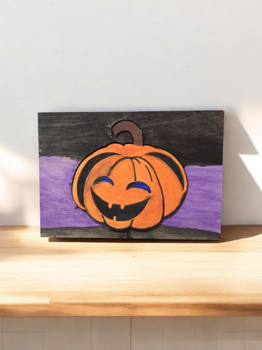 Puzzle cu dovleac de Halloween [5]