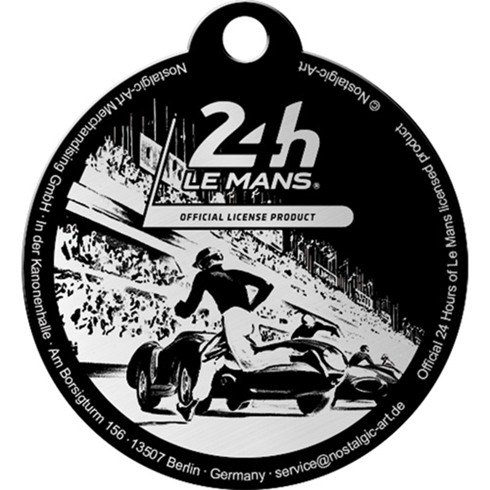 Breloc 24h Le Mans - Racing Poster Blue [3]