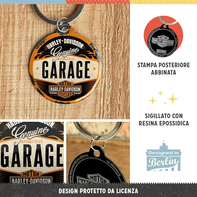 Breloc Harley-Davidson - Garage [7]