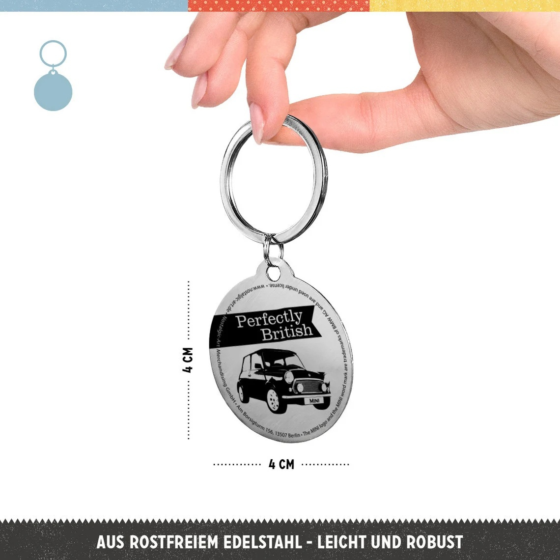 Breloc Mini - Union Jack - Steagul Britanic [3]