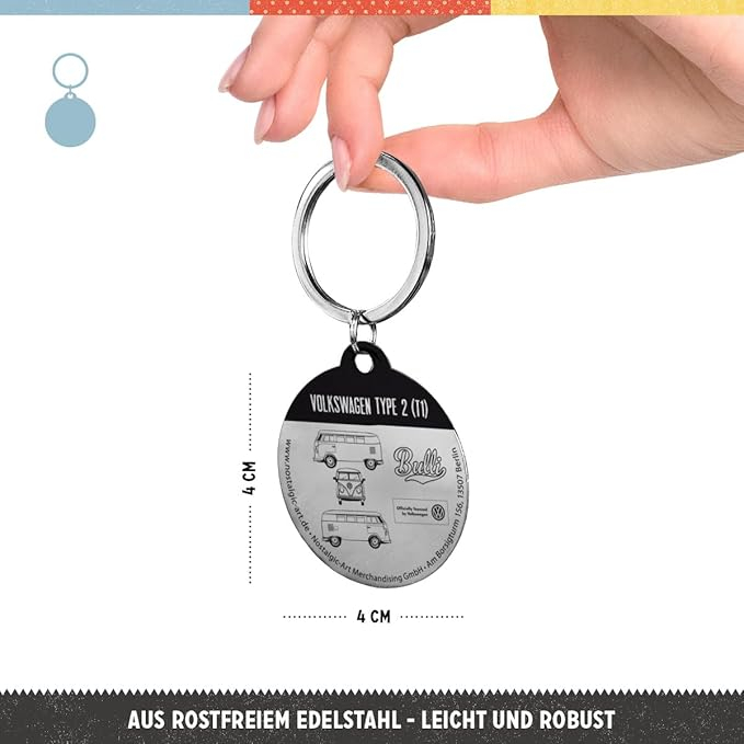 Breloc Volkswagen Bulli - Let's Get Lost - Hai sa ratacim [4]