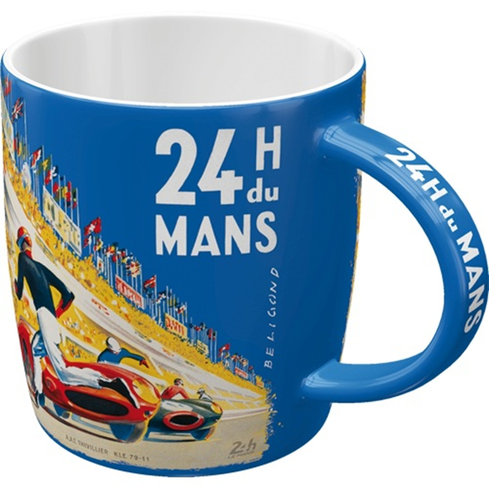 Cana 24h Le Mans Racing Poster Blue [2]