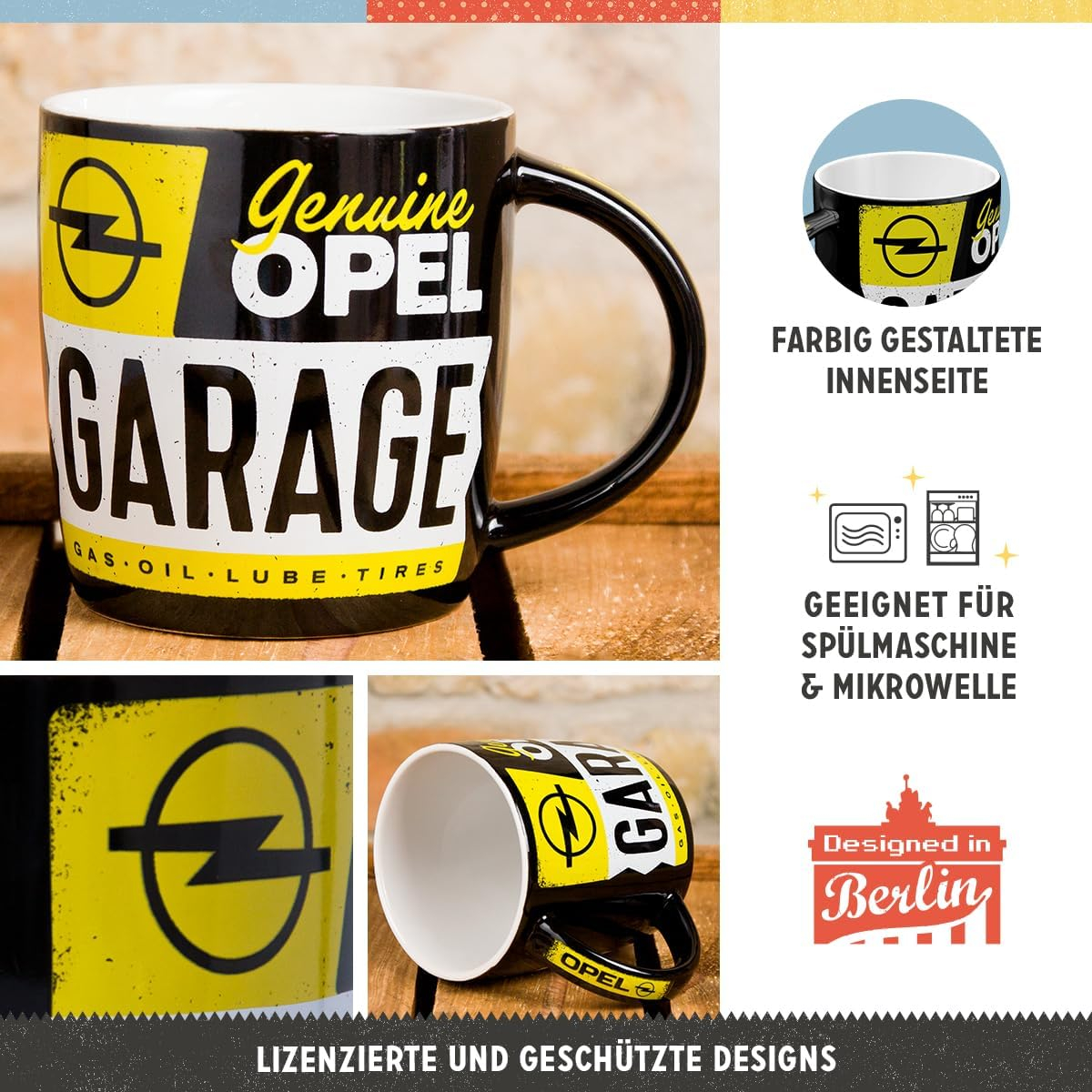 Cana ceramica 330 ml Opel Garaj [7]