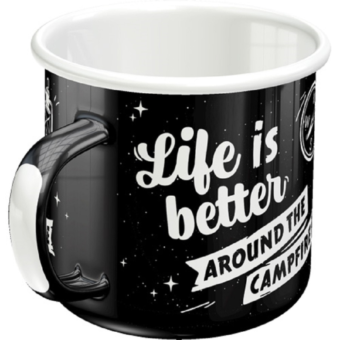 Cana email Life Is Better Around The Campfire - Viata e mai bun in jurul focului de tabara [6]