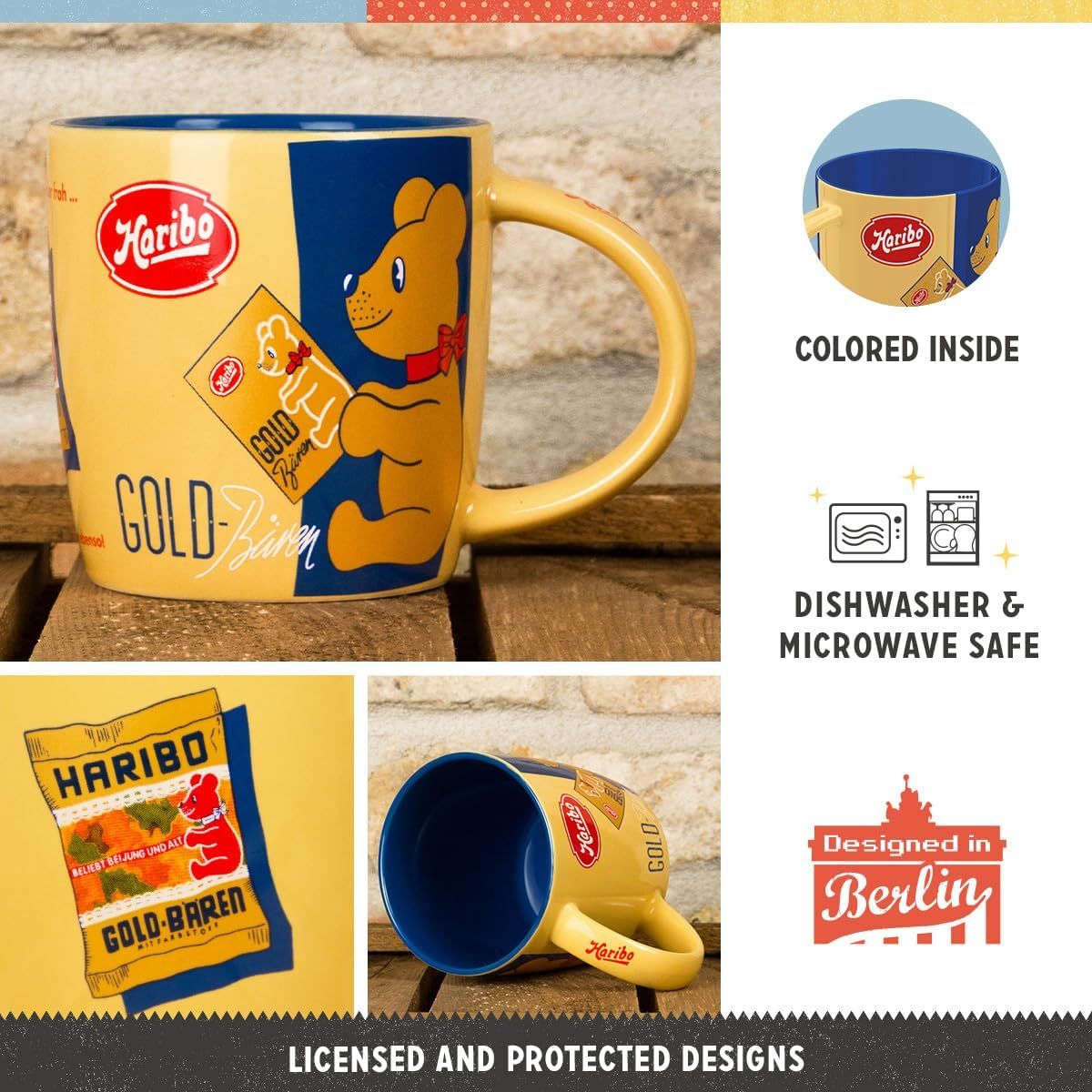 Cana HARIBO Goldbären Vintage Gold [10]