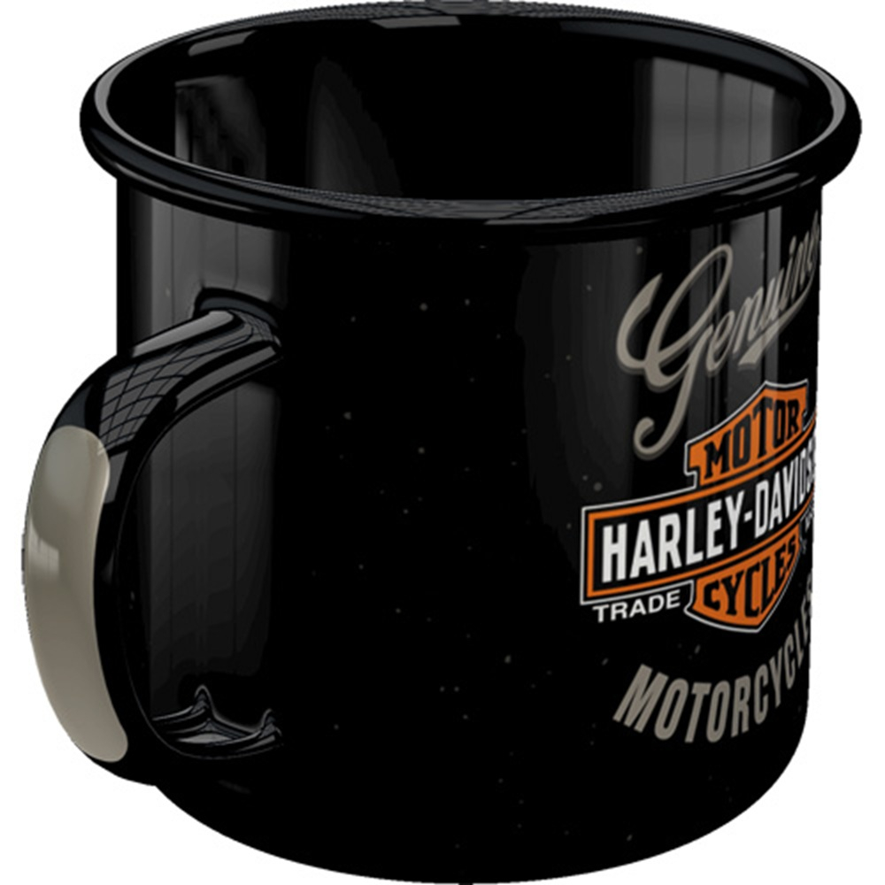 Cana Originala Harley-Davidson - Genuine Motorcycles, metalica emailata, 360 ml [6]