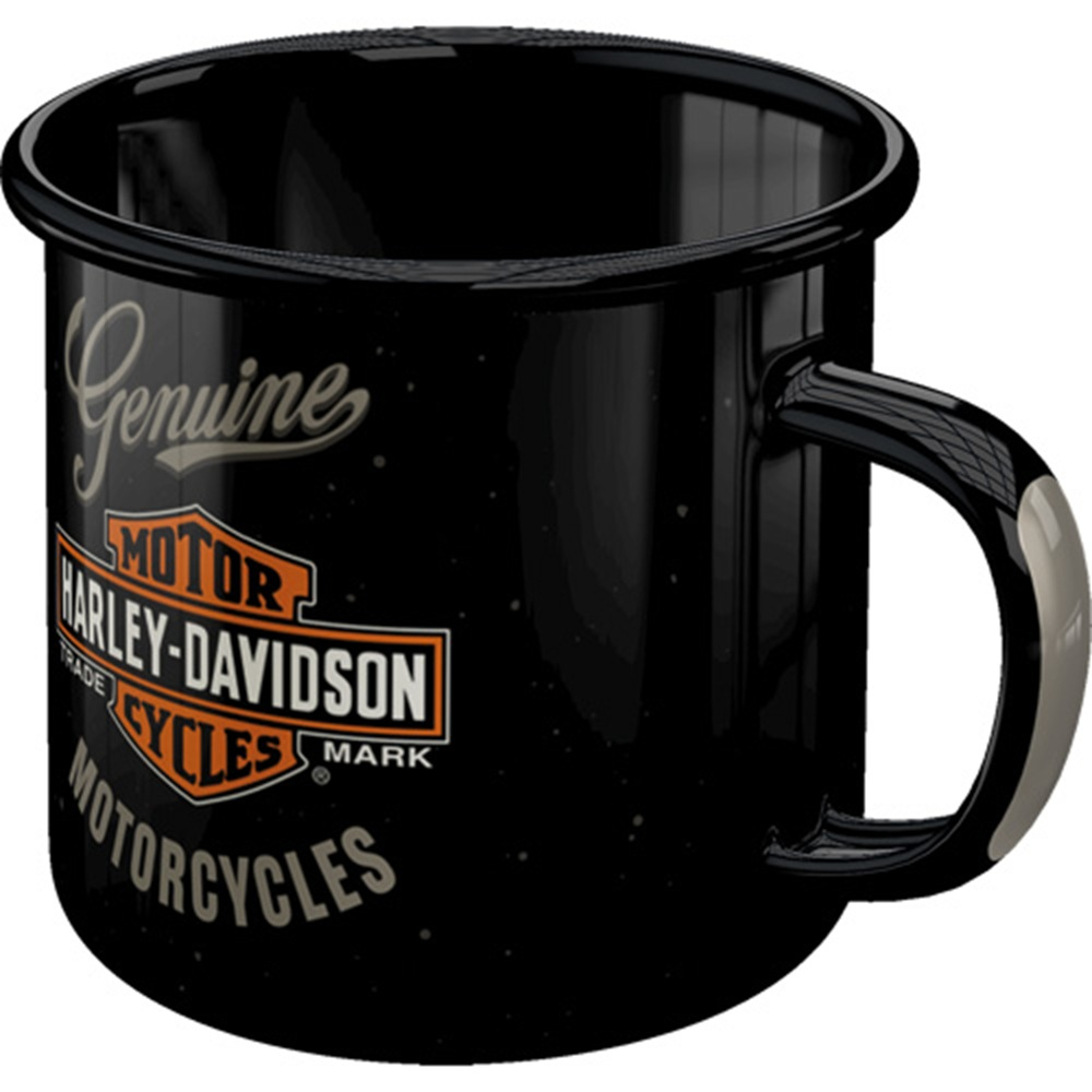 Cana Originala Harley-Davidson - Genuine Motorcycles, metalica emailata, 360 ml [2]