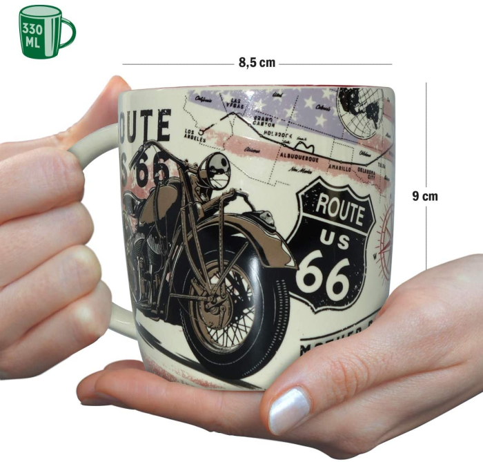 Cana Route 66 Bike Map - Soseaua 66 - Harta si Motocicleta [5]
