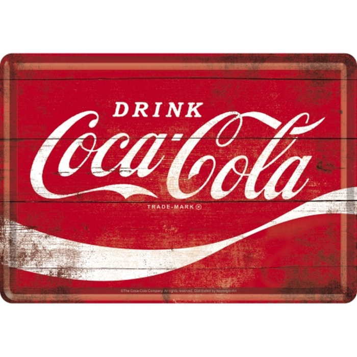 Carte postala metalica Drink Coca-Cola - Beti Coca-Cola [4]