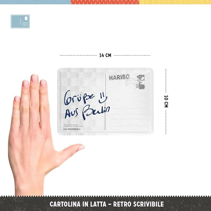 Carte postala metalica Haribo Sweetheart [3]