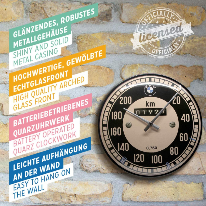 Ceas de perete BMW Tachometer - Vitezometru [4]
