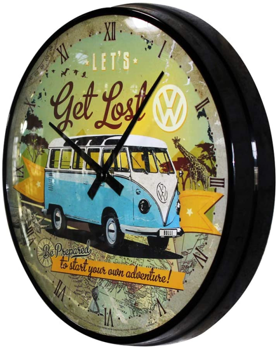 Ceas de perete Volkswagen Bulli - Let's Get Lost - Hai sa ratacim [2]