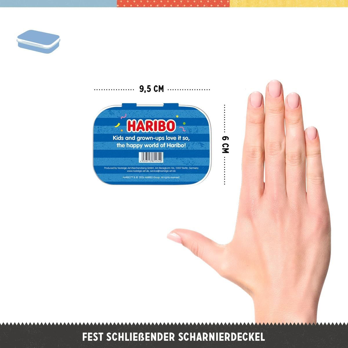 Cutie de buzunar HARIBO - Happy Bearsday [2]