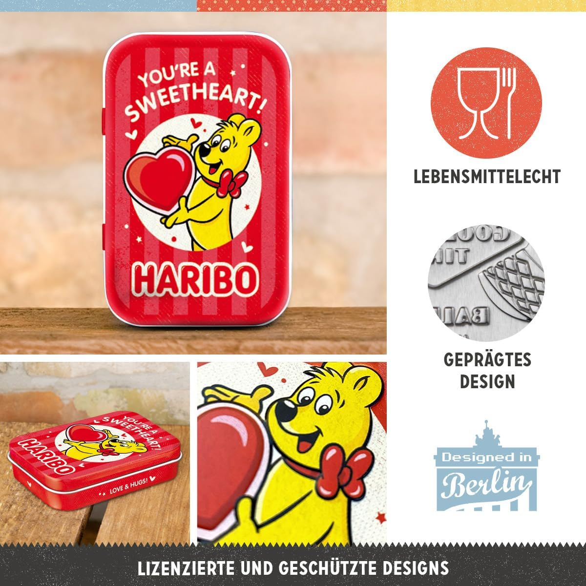 Cutie de buzunar HARIBO - Sweetheart [3]