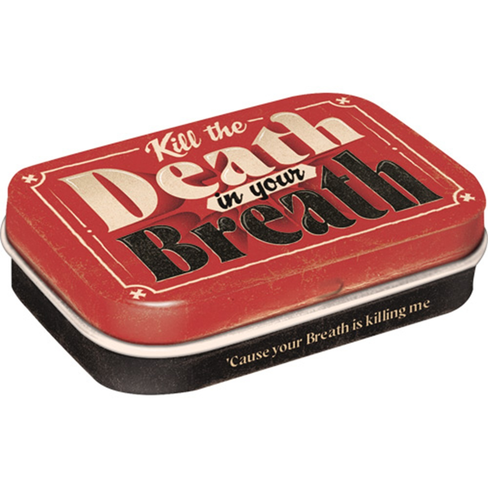 Cutie metalica de buzunar Death in your Breath [1]