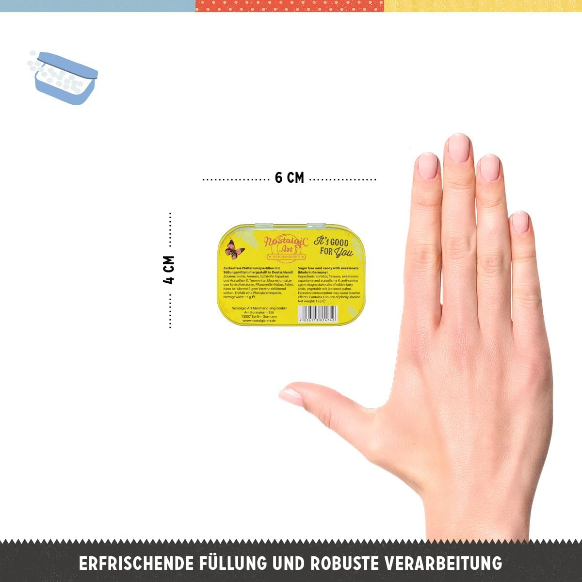 Cutie metalica de buzunar Inner Peace Relaxation Pills [2]