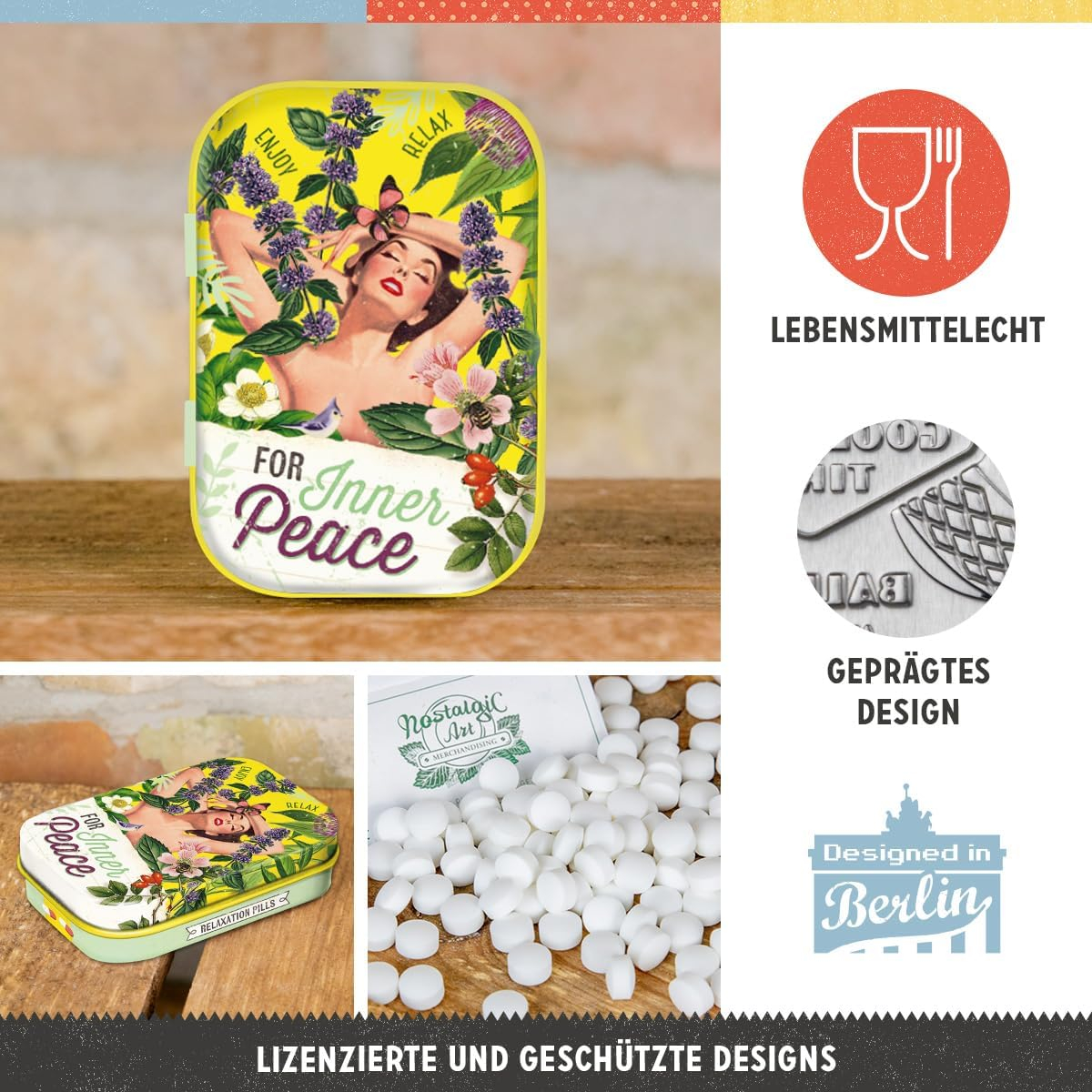 Cutie metalica de buzunar Inner Peace Relaxation Pills [3]