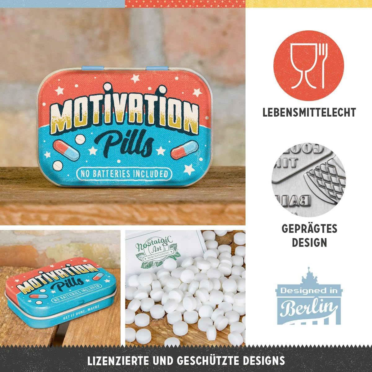 Cutie metalica de buzunar Motivation Pills [3]