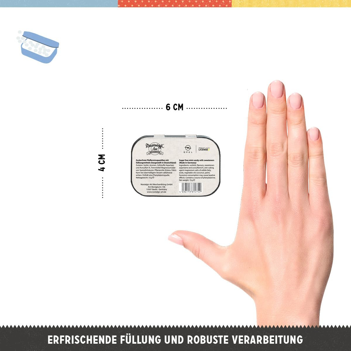 Cutie metalica de buzunar Opel - Manta GT/E [2]