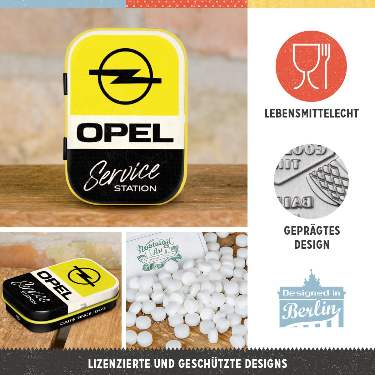 Cutie metalica de buzunar Opel - Service Statie [3]