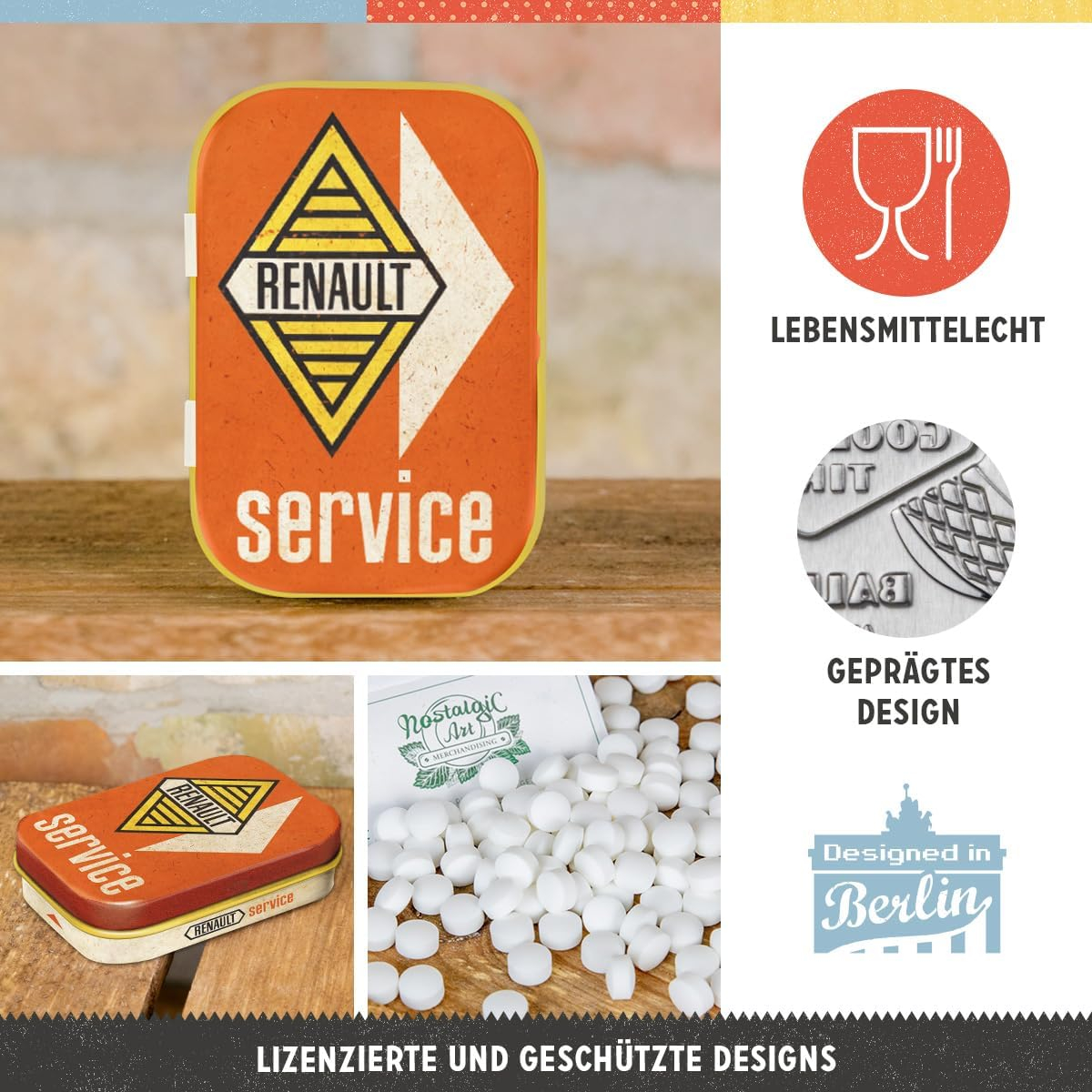 Cutie metalica de buzunar Renault - Service [3]