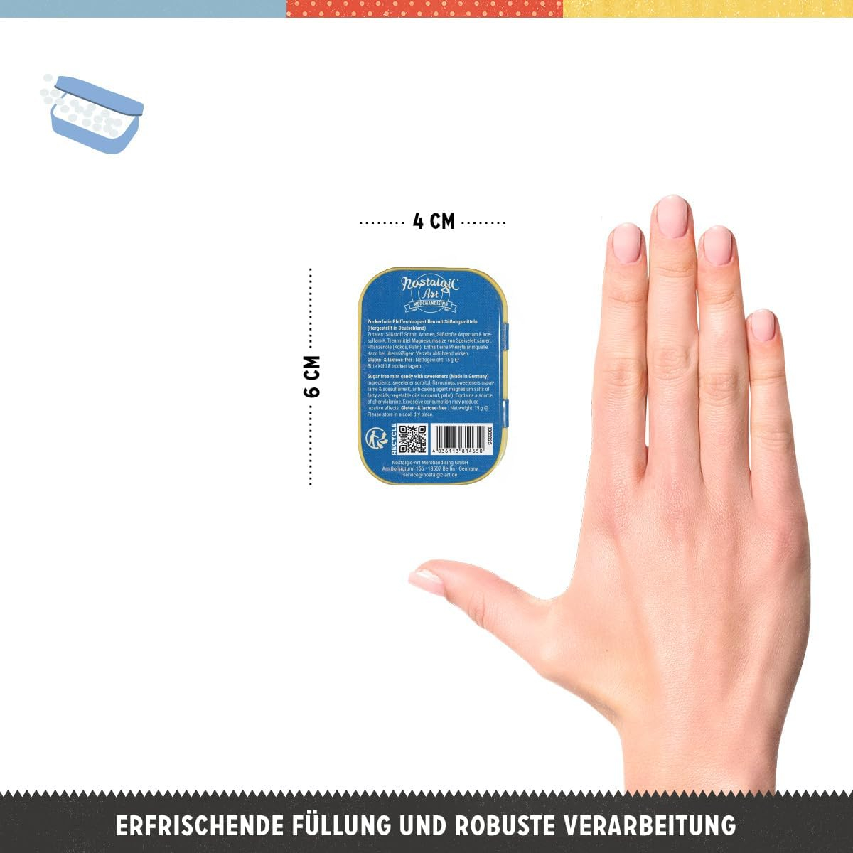 Cutie metalica de buzunar Vitamin Me [2]