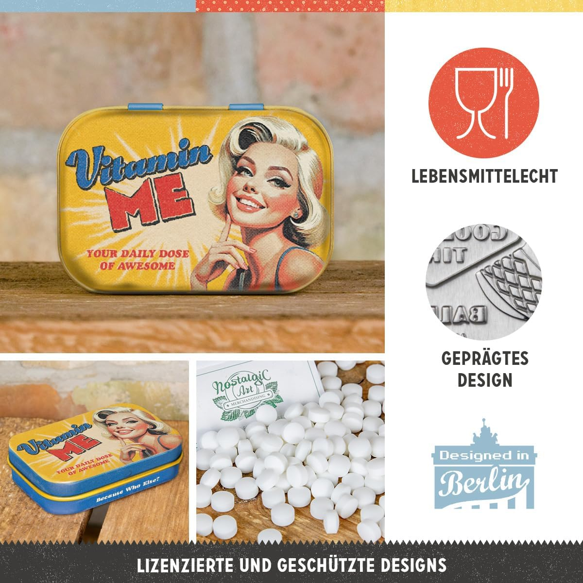 Cutie metalica de buzunar Vitamin Me [3]