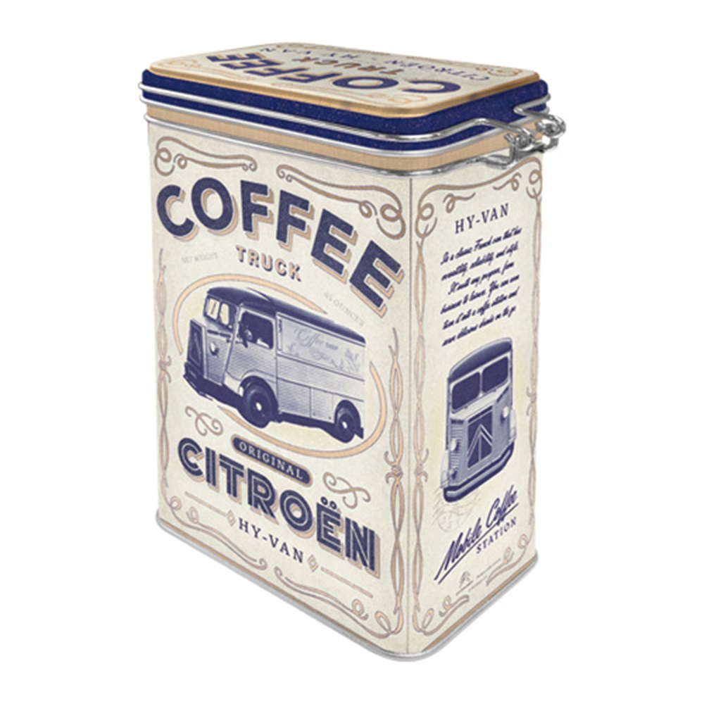 Cutie metalica etansa Citroen Coffee Truck - Furgoneta de cafea [2]